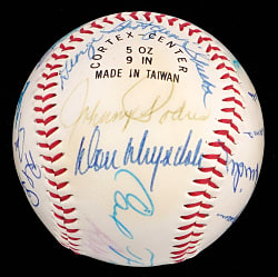 Brooklyn Dodgers Multi-Signed Hall of Famers & Greats Baseball with (18) Signatures Including Drysdale, Herman, Snider, Furillo - Full JSA LOA