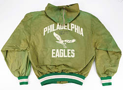 Circa 1990 Reggie White Philadelphia Eagles Signed Game-Worn Sideline Jacket - Full JSA LOA & GF LOA