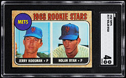 1968 Topps #177 Nolan Ryan Rookie SGC VG/EX 4
