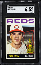 1964 Topps #125 Pete Rose SGC EX/NM+ 6.5