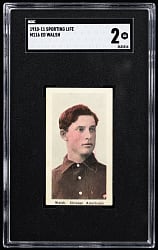 1910-1911 M116 Sporting Life Ed Walsh SGC GOOD 2