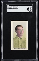 1910-1911 M116 Sporting Life George McBride SGC EX/NM 6