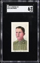1910-1911 M116 Sporting Life Jack Powell SGC EX/NM 6