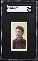 1910-1911 M116 Sporting Life Elmer Flick SGC GOOD 2