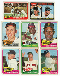 1965 Topps Collection (660) with (50+) Hall of Famers Including (2) Mantle, Aaron & Clemente