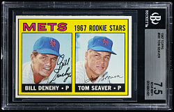 1967 Topps #581 Tom Seaver Rookie BGS NM+ 7.5