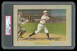 1911 T3 Turkey Red Cabinets #48 Jack Murray Checklist Back PSA VG-EX 4