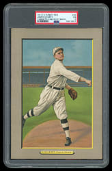 1911 T3 Turkey Red Cabinets #92 Jimmy Dygert Checklist Back PSA VG 3