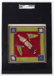 Extremely Rare 1914 B18 Blankets Del Baker Red Infield SGC Authentic - Population 1
