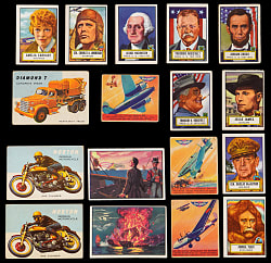 1941-1955 Non-Sport Shoebox Collection (430) with (109) 1952 Topps Look 'N See