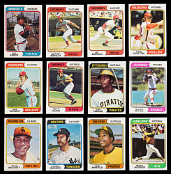 1974 Topps Complete Set (660) - Sharp!