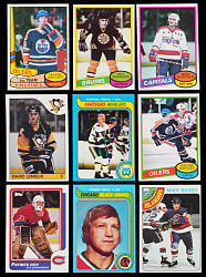 1978-1986 Topps Hockey Complete/Near Set Collection (6) with 5 Complete & Key Rookies