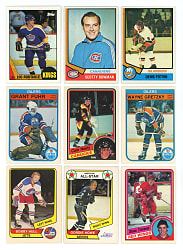 1974-1988 Topps & O-Pee-Chee Hockey Complete Sets (5)