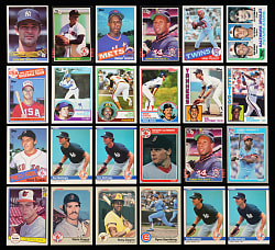 1982-1986 Donruss, Fleer & Topps Complete Set Collection (18) with Hall of Fame Rookies