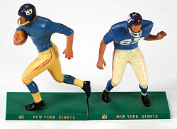 1959-1963 Hartland New York Giants Football Statue Set (2)