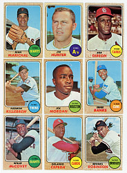 1968 Topps Near Set (492/576) with Several Hall of Famers & Stars