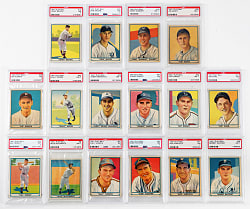 1941 Play Ball PSA NM 7 Graded Starter Set (16)