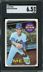 1969 Topps #533 Nolan Ryan SGC EX/NM+ 6.5