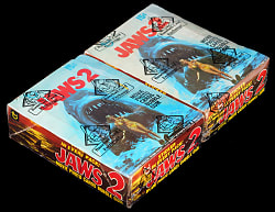 1978 Topps Jaws 2 Unopened Wax Box Pair - Both BCCE