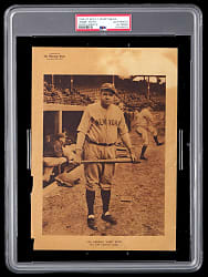 1926-1927 M101-7 Sporting News Supplements Babe Ruth PSA Authentic
