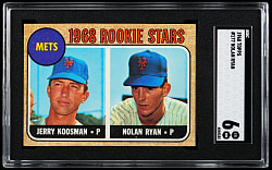 1968 Topps #177 Nolan Ryan Rookie SGC EX/NM 6