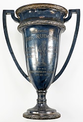 Remarkable 1914 Dick Rudolph Boston Braves World's Champions Presentation Trophy