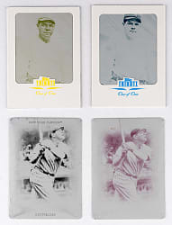 2007-2011 Topps Product Babe Ruth #1/1 Printing Plates (4)