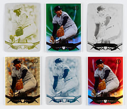 2016 Topps Tribute #15 Goose Gossage Near Rainbow Set (9) Different with (5) #1/1 Including Superfractor