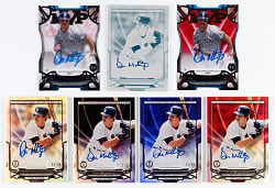2016 Topps Tribute Don Mattingly Certified Autograph Near Rainbow Set Pair (7) Different with (2) #1/1