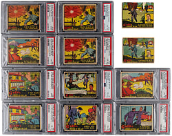1936 R60 Gum Inc. G-Men & Heroes of the Law Collection (235) with (10) PSA Graded