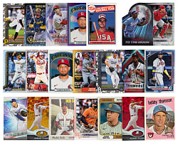 Mostly Post-2020s Modern Baseball Insert Hoard (6,200+) with Numerous Superstars & Current Prospects - Loaded!
