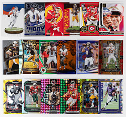 Mostly Post-2020s Football Singles Hoard (11,000+) with Several Thousand Inserts