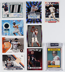 Modern Multi-Sport Certified Autograph & Game-Used Insert Collection (221) with Hall of Famers & Superstars