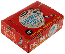 1966 Topps Cello 10-Cent Display Box - Tough!