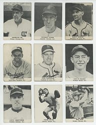 1947 Tip-Top Bread Starter Set (52) with Stars & Shortprints