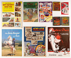 1900s-1960s Non-Sport Publication & Balance of Collection (50+) with Vintage Disney & The Lone Ranger Emphasis