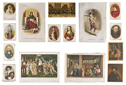 1911-1925 Old Masters & Canvas Masterpieces Silks Collection with (6) Complete/Near Sets – (378 Total Silks)