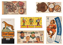1920s-1950s Non-Sport Cut-Out, Pop-Out & Die-Cut Collection (50+) with Sets