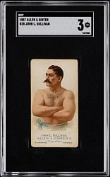 1887 N28 Allen & Ginter John L. Sullivan SGC VG 3