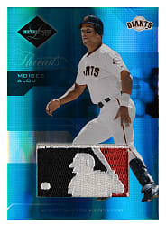 2005 Leaf Limited #54 Moises Alou MLB Logoman Patch #1/1
