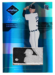2005 Leaf Limited #93 Magglio Ordonez MLB Logoman Patch #1/1