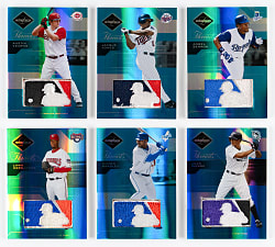 2005 Leaf Limited MLB Logoman #1/1 Patch Collection (6) with All-Stars