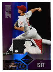 2004 Leaf Limited #240 Roy Oswalt MLB Logoman Patch #1/1