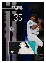 2005 Leaf Limited #38 Mirror Dontrelle Willis MLB Logoman Patch #1/1