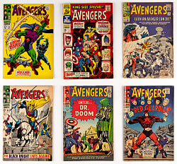 1965-1968 Marvel The Avengers #14-#52 Near-Complete Run (35/39) with #43 First Red Guardian & #48 First Black Knight