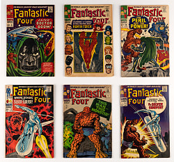 1966-1969 Marvel Fantastic Four Comics (24) Different Silver Age Issues
