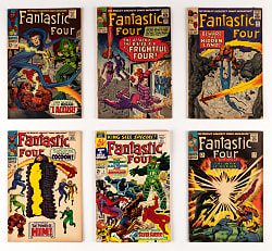 1965-1968 Marvel Fantastic Four Semi-Key Issues (8) with #36, #47, #53 & #67