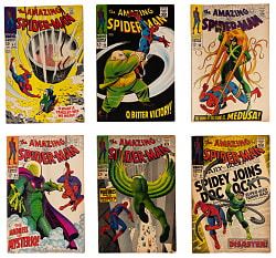 1967-1969 Marvel Amazing Spider-Man Issues #48-72 Partial Run (18/25)