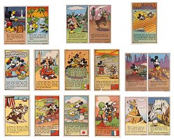 1937-1939 Mickey Mouse Non-Sport Collection (42)