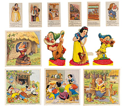1938-1939 Snow White Complete Sets (4) – (58 Total Items)
